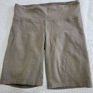 TNA Tan Bike Shorts Versatile and Comfortable